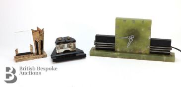 Art Deco Marble Clock