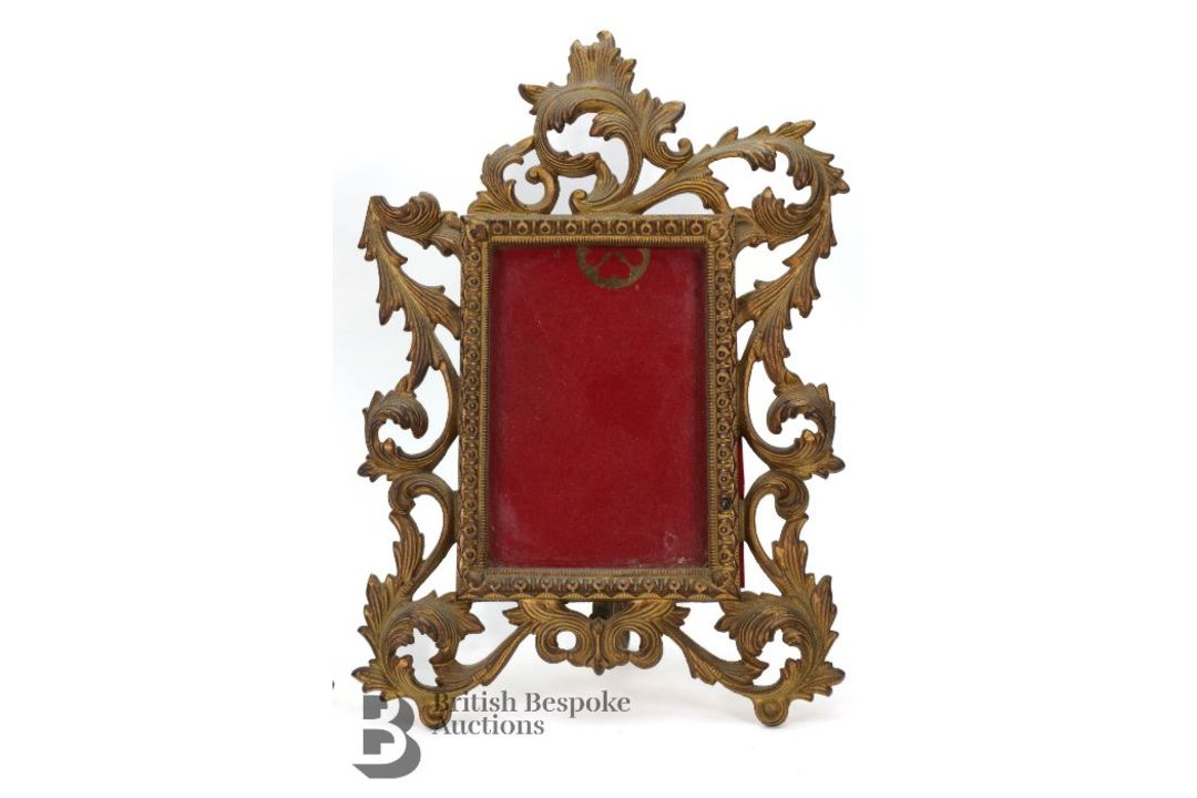 Pair of Brass Frames - Image 2 of 9