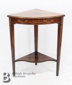 Rosewood Corner Table