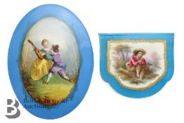Dresden Porcelain Plaque