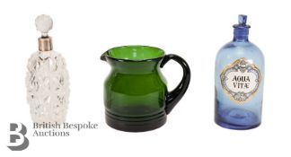 Antique Aqua Vitae Spirit Decanter and Stopper