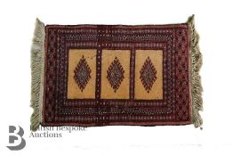 Four Persian and One Chinese Carpet