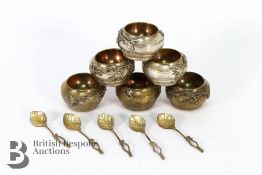 Set of South Asian White Metal Salts