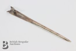 Silver Letter Opener