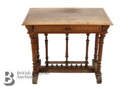 Victorian Oak Table