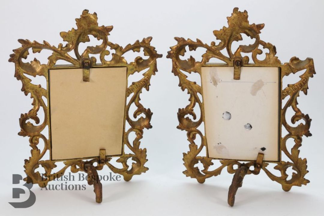 Pair of Brass Frames - Image 6 of 9