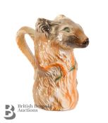 Pitchets en Barbotine Pottery Jug