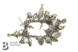 Silver Charm Bracelet