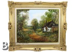 Peter Snell (20th Century) Oil on Canvas