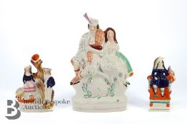 Staffordshire Flatback Figures