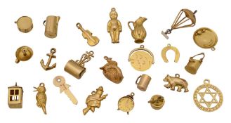 Twenty three assorted charms