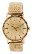 A 9ct gold Tudor gentleman's wristwatch