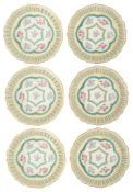 A set of six 19th century W.T. Copeland cabinet plates c.1870