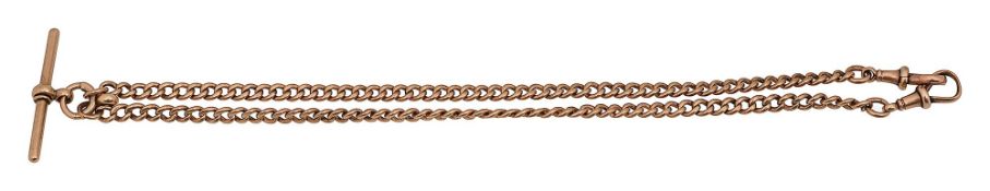 A 9ct Albert chain