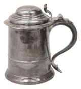 A George II silver tankard