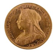 A Victorian full sovereign