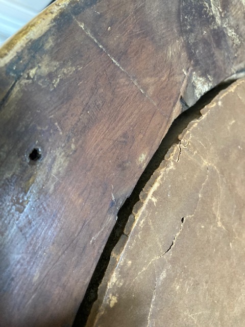 A Regency giltwood convex mirror - Image 7 of 9