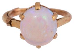 An opal ring