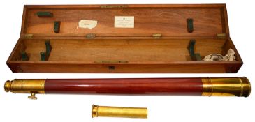 A Negretti & Zambra telescope in case