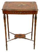 An Edwardian Sheraton revival table