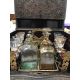 A tortoiseshell and brass inlaid boulle and ebonised decanter box - Image 3 of 4