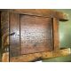 A small walnut box seat settle, Continental - Image 4 of 5