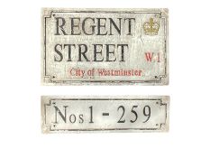 REGENT STREET W1 with No's (1-259)