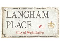 LANGHAM PLACE W1