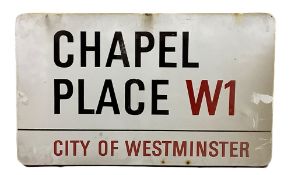 CHAPEL PLACE W1