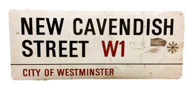 NEW CAVENDISH STREET W1