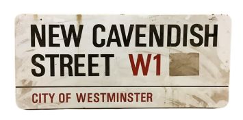 NEW CAVENDISH STREET W1