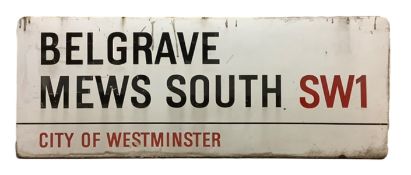 BELGRAVE MEWS SOUTH SW1