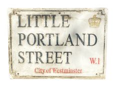 LITTLE PORTLAND STREET W1