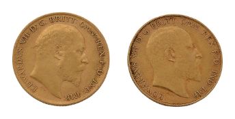 An Edward VII half sovereign