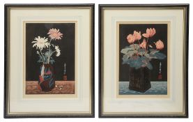 Yoshijiro Urushibara (1889-1953) Two Colour Woodblock prints