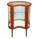 An Edwardian Sherton revival satinwood vitrine - Image 1 of 2