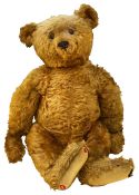 A large Steiff cinnamon mohair bear c.1910