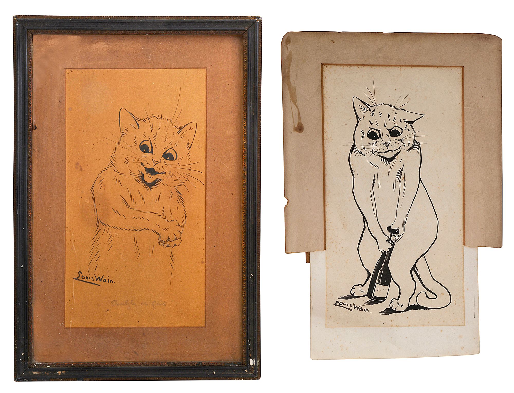 Louis Wain (British, 1860-1939)