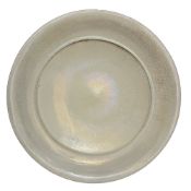 John Dunn. (British, b.1944) A large raku charger