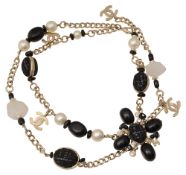 A Chanel statement double chain