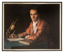 An impressive photographic portrait of a man