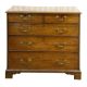 A George III mahogany chest of drawers - Image 1 of 3