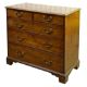 A George III mahogany chest of drawers - Image 2 of 3