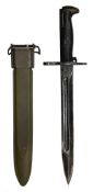 USA WWII PAL M1 Garand knife bayonet