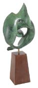 1960s bronze sculpture