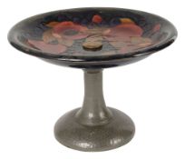 William Moorcroft for Liberty & Co., a Tudric pewter tazza