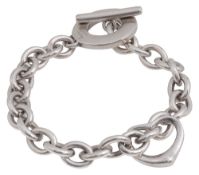 An Asprey London watch fob bracelet