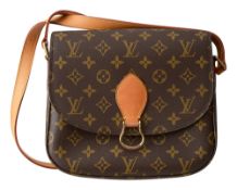 A Louis Vuitton Saint Cloud cross body monogram canvas bag