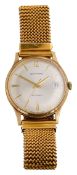 A Gentleman's 9ct gold automatic wristwatch by Garrard