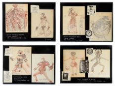 Costumes designs for Ballet Folklorico de Mexico